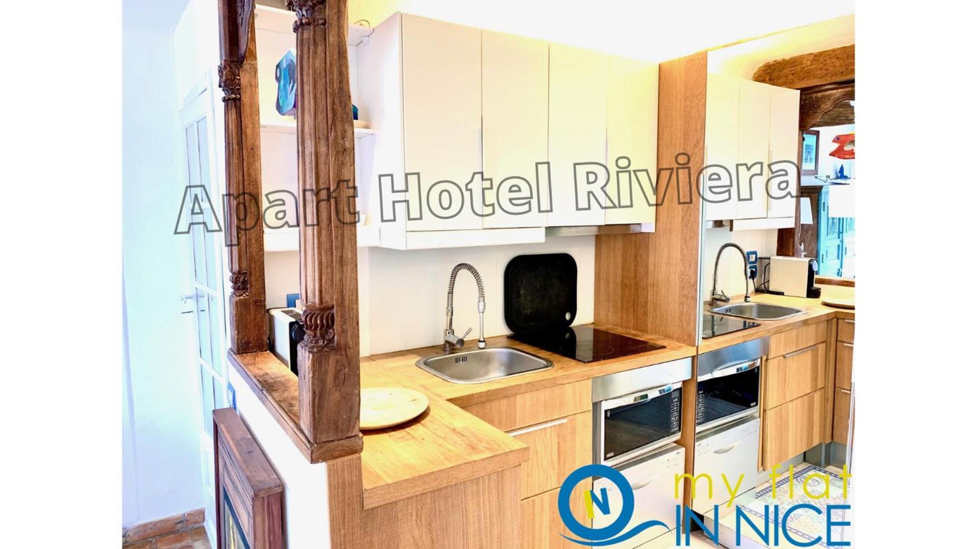 Aparthotel Riviera - Nice Cote D'Azur - Old Town - Promenade Des Anglais Eksteriør billede